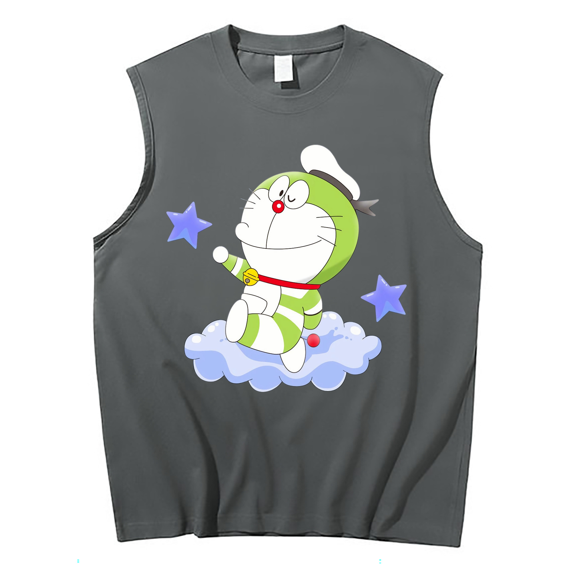 （画像用） ドラえもん Doraemon コットン100％タンクトップ（フロントプリント）